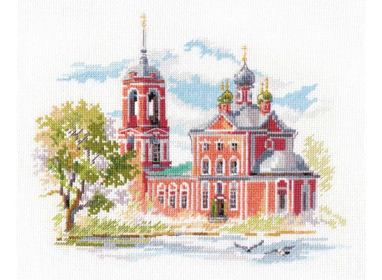 Набор для вышивания «Переславль-Залесский. Сорокосвятская церковь»