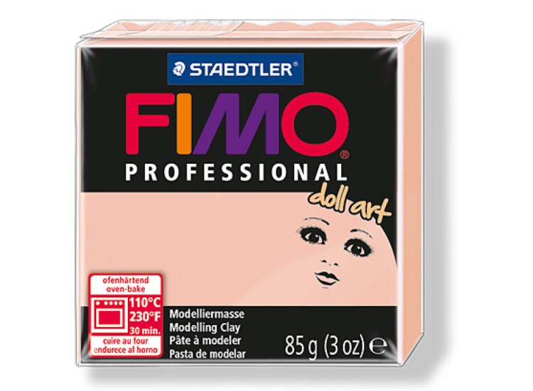 FIMO Doll Art, цвет: 432 полупрозрачный розовый, 85 г