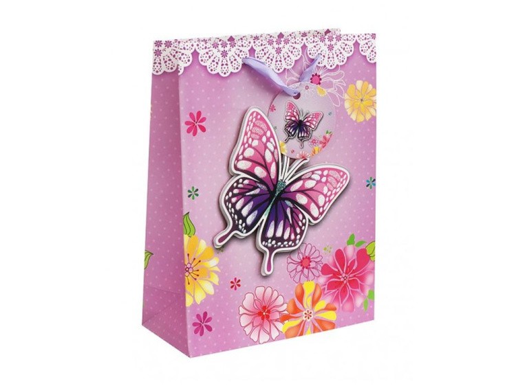Подарочный пакет «Сиреневая бабочка»