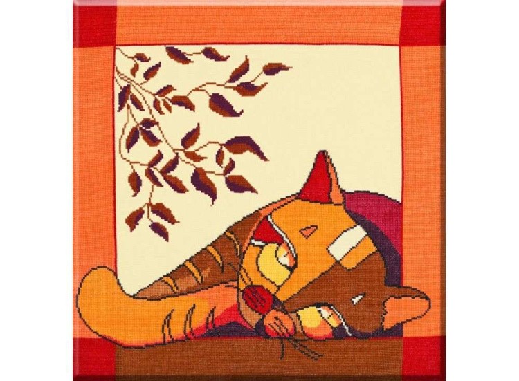 Набор для вышивания «Стилизованные коты №1»