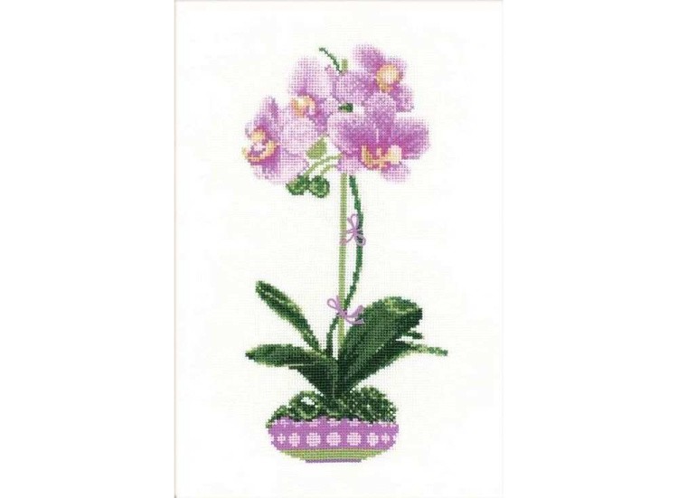Набор для вышивания «Сиреневая орхидея»