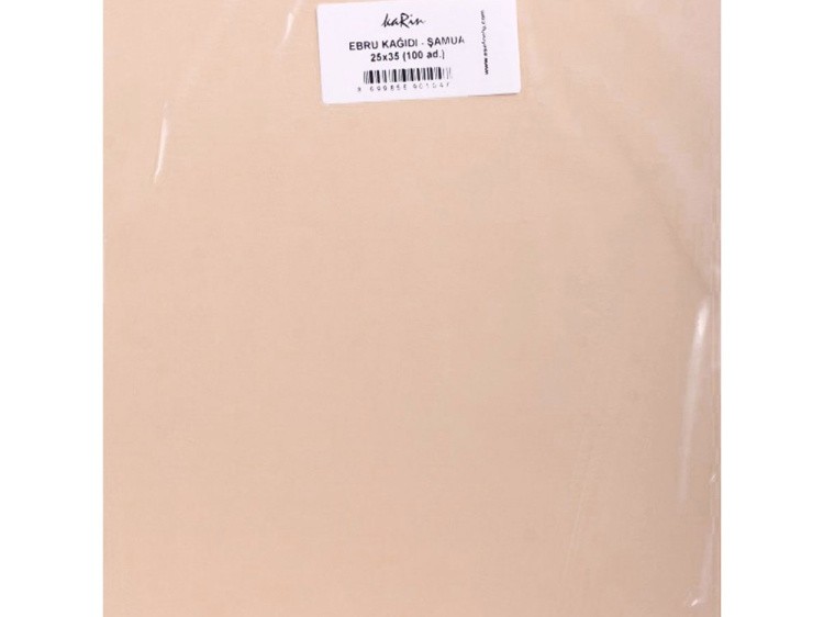 Бумага для эбру шамуа 25x35 см (100 листов), Karin