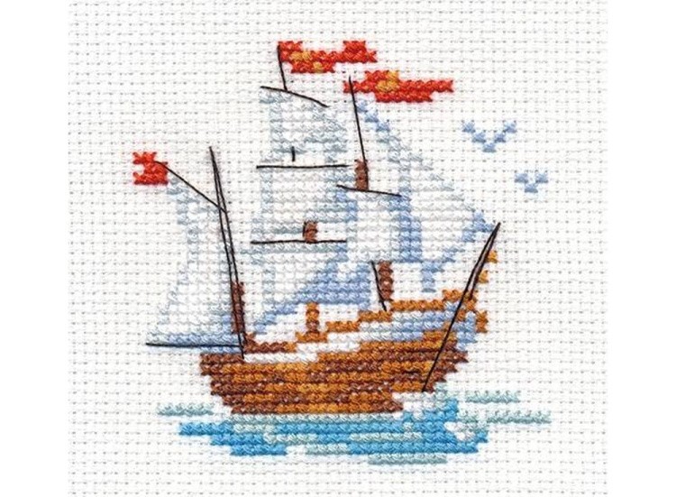 Набор для вышивания «Кораблик»