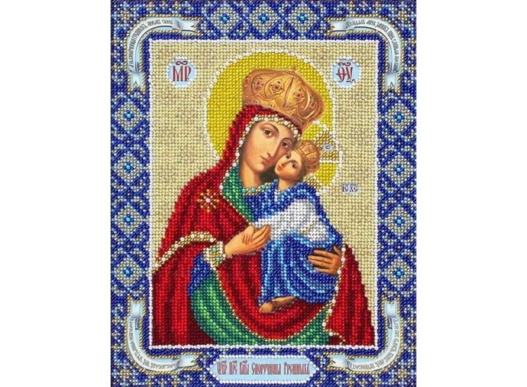 Набор вышивки бисером «Богородица Споручница грешных»
