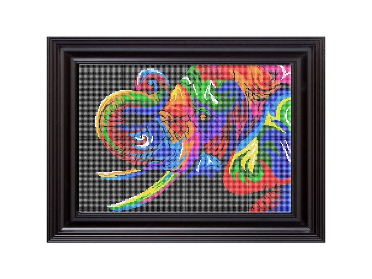 Рисунок на ткани «Слон»