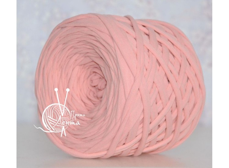 Пряжа Лента (розовый кварц) 330-380 г