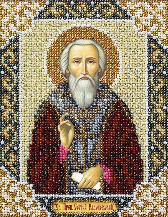 Набор для вышивания «Святой преподобный Сергий Радонежский»