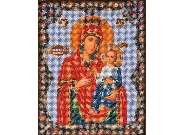 Набор вышивки бисером «Иверская Богородица»