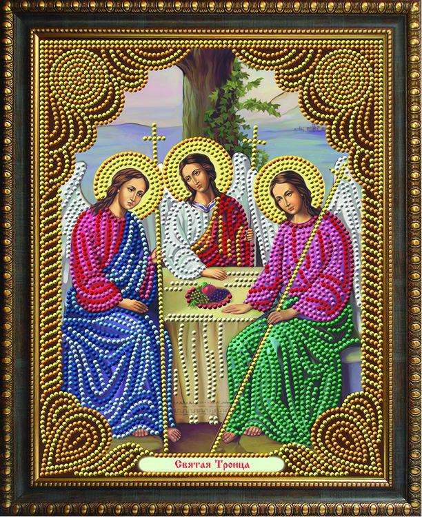 Алмазная вышивка «Икона Святая Троица»
