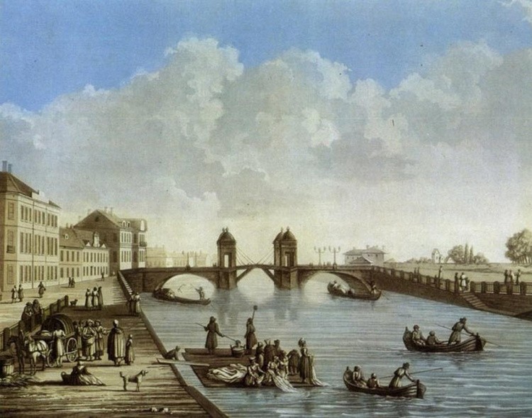 Картина по номерам «Аничков мост»