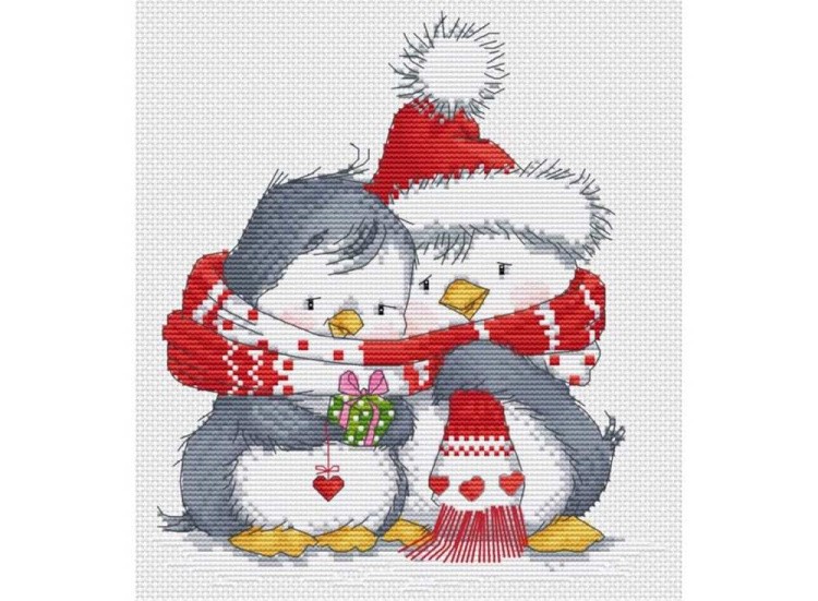 Набор для вышивания «Пингвинчики»