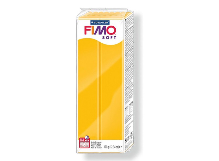 FIMO Soft, цвет: 16 жёлтый, 350 г