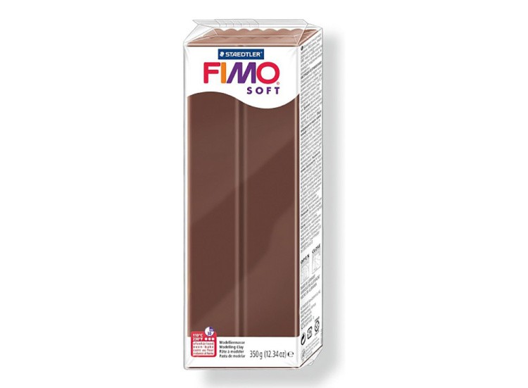 FIMO Soft, цвет: 75 шоколад, 350 г