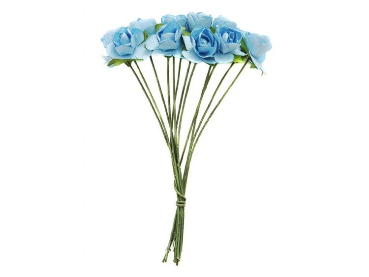 Набор цветов «Роза голубая»