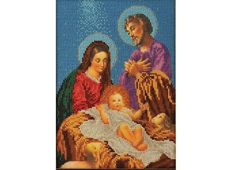 Набор вышивки бисером «Рождество Христово»