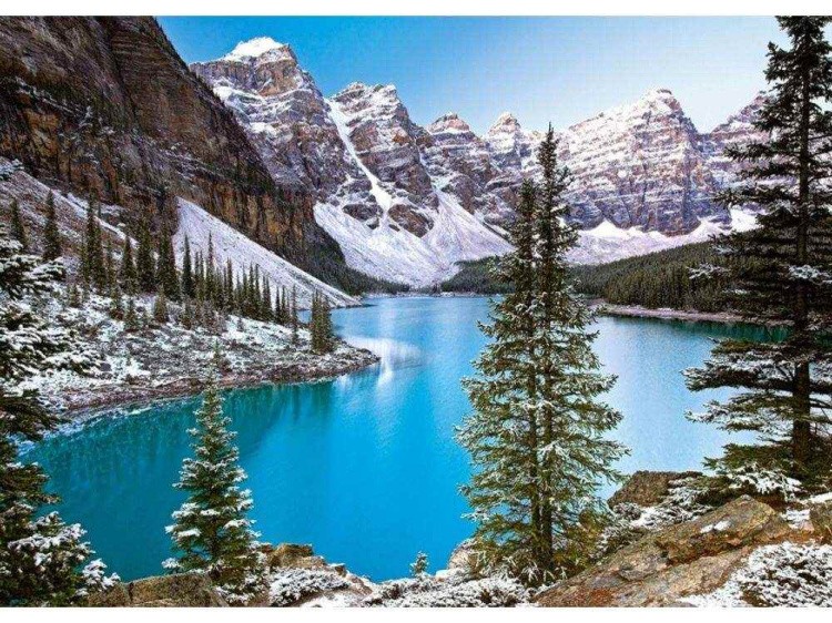 Пазлы «Озеро, Канада»