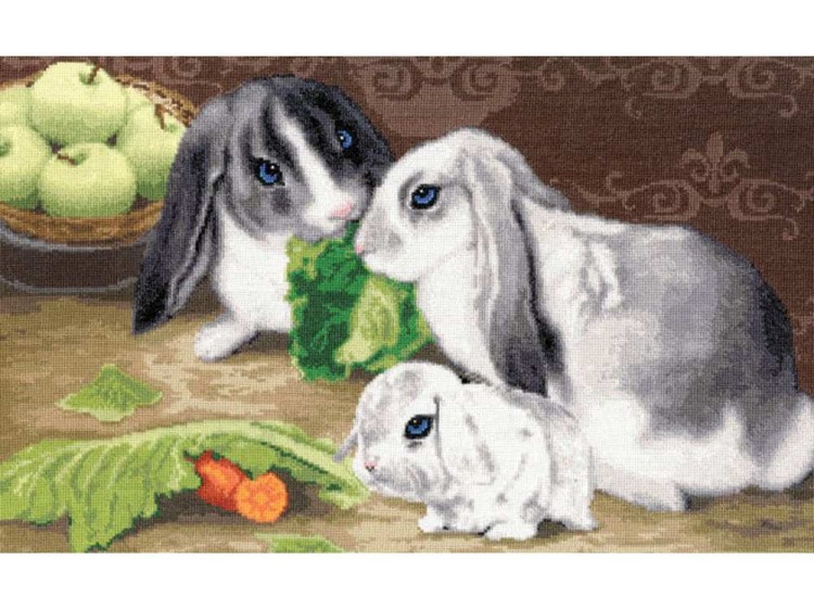 Набор для вышивания «Кролики»