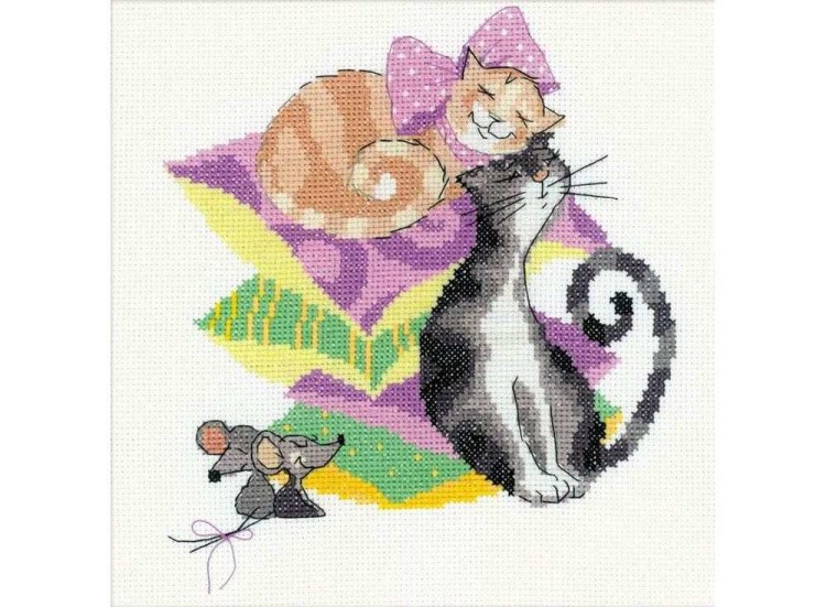 Набор для вышивания «Кошки-мышки»