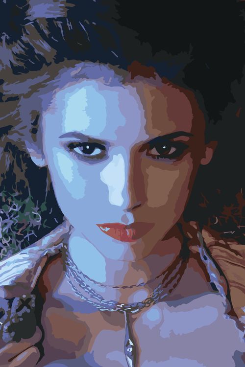 Картина по номерам «Дневники вампира: Елена Гилберт - Нина Добрев 3»