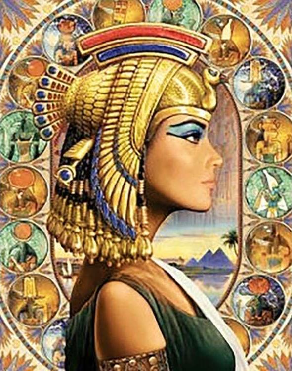 Алмазная вышивка «Царица Египта»