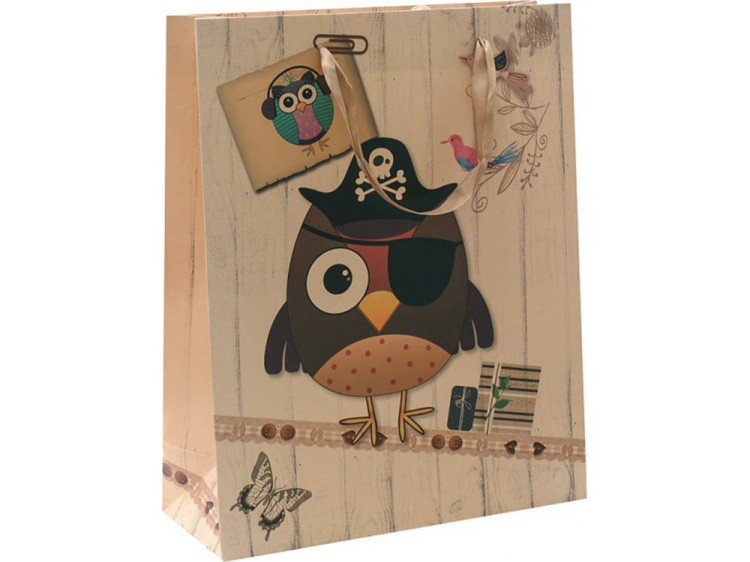Подарочный пакет «Сова-пират»