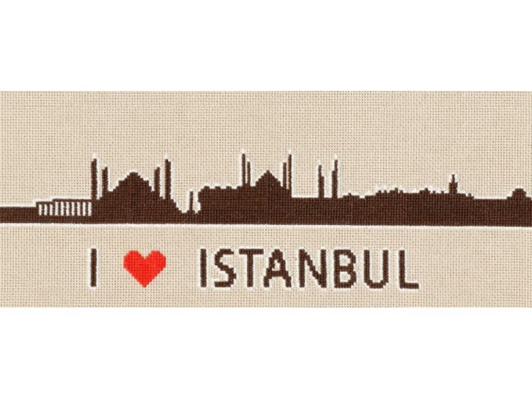Набор для вышивания «Я люблю Стамбул»