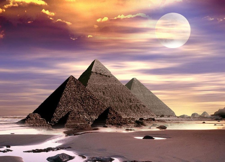 Алмазная вышивка «Египетские пирамиды»