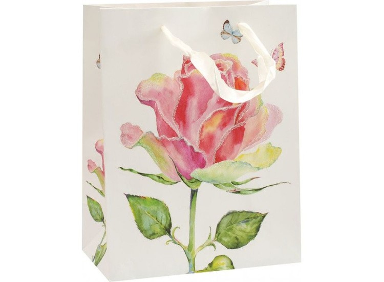 Подарочный пакет «Цветущая роза»
