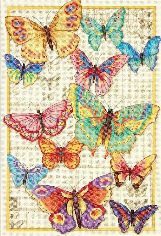 Набор для вышивания «Красота бабочек»
