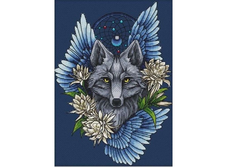 Набор для вышивания «Ловец снов - Волк»