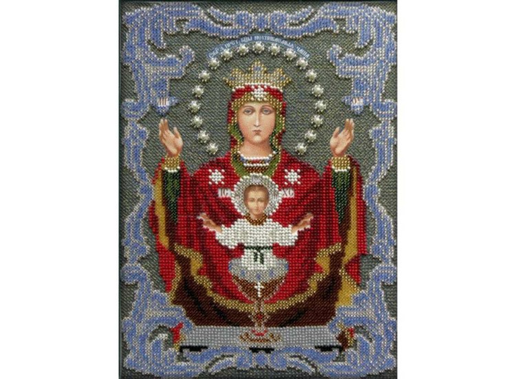 Набор вышивки бисером «Богородица Неупиваемая чаша»