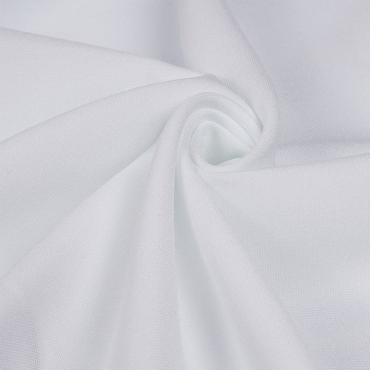 Ткань Габардин кач-во Фухуа, 180 г/м², 5 м x 150 см, цвет: белый, TBY