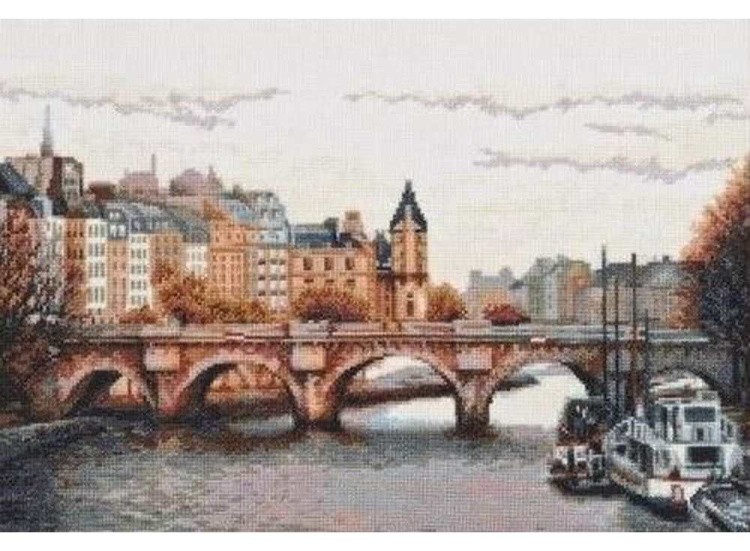 Набор для вышивания «Мост через Сену»
