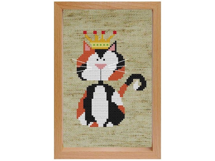 Набор для вышивания «Королевский кот»