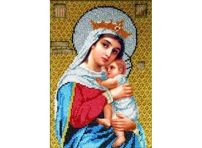 Набор вышивки бисером «Богородица Отчаянных единая надежда»
