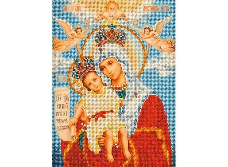 Набор вышивки бисером «Богородица Милующая»
