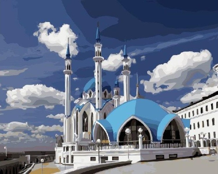 Картина по номерам «Голубая мечеть»