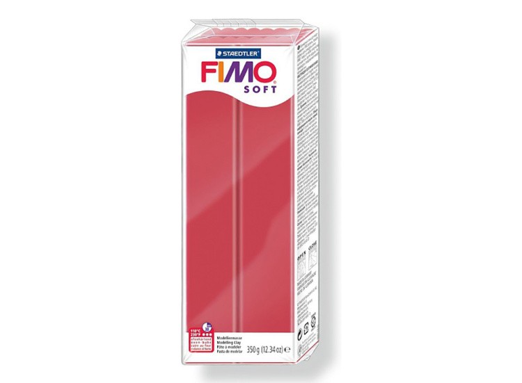 FIMO Soft, цвет: 26 вишнёво-красный, 350 г