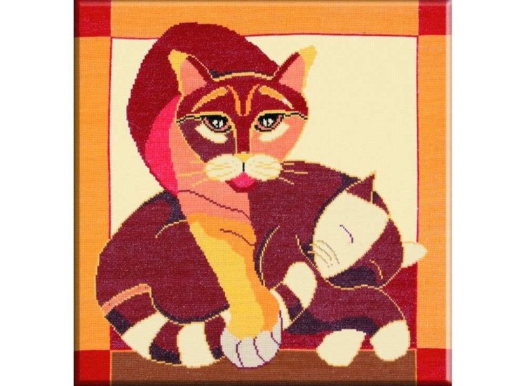 Набор для вышивания «Стилизованные коты №2»
