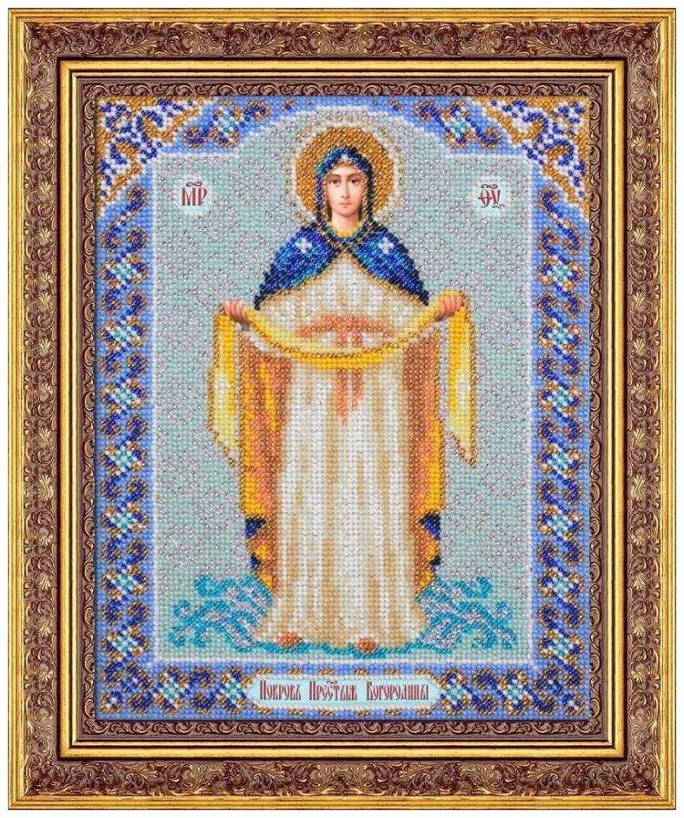 Набор вышивки бисером «Богородица Покрова»