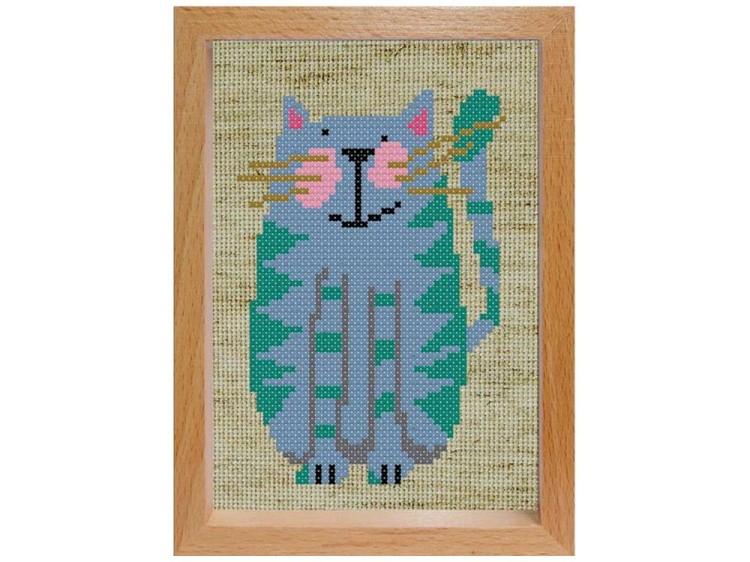 Набор для вышивания «Весёлый котик»