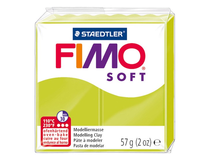 FIMO Soft, цвет: 52 зеленый лайм, 57 г