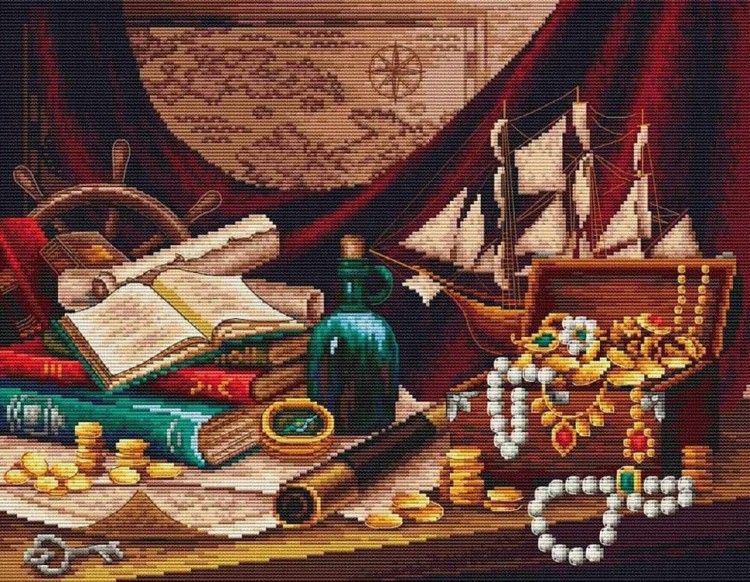 Набор для вышивания «Морские сокровища»