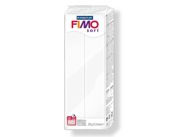 FIMO Soft, цвет: 0 белый, 350 г