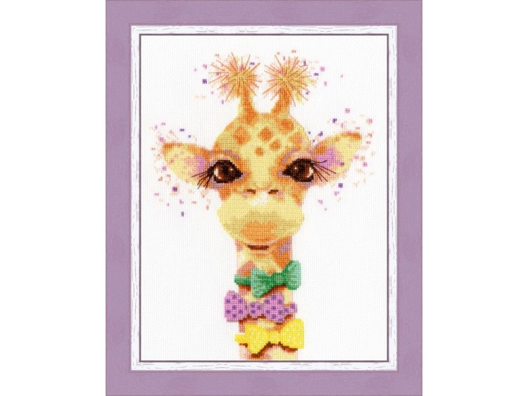 Набор для вышивания «Влюбленный жираф» — картинка 2