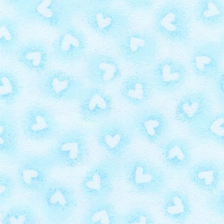 Ткань для пэчворка Baby Bunting Flannel, 146 г/м², 100% хлопок, 100х110 см, цвет: BLUE, Peppy