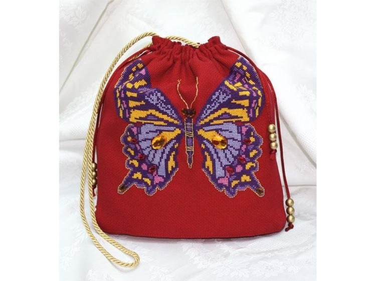Набор для вышивания «Сумка «Бабочка»»