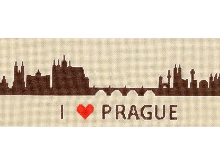 Набор для вышивания «Я люблю Прагу»
