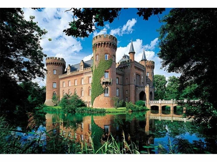 Пазлы «Замок Мойланд, Северный Рейн-Вестфалия, Германия»