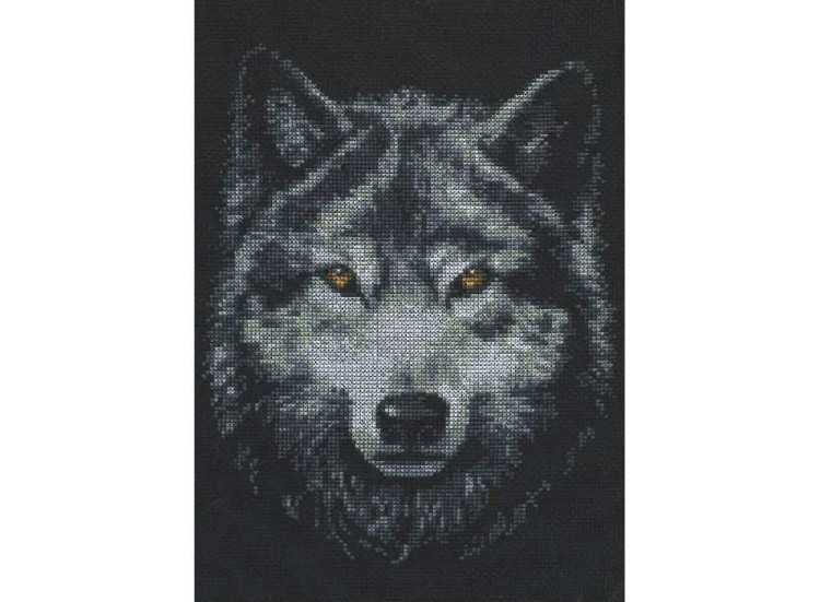 Набор для вышивания «Взгляд волка»